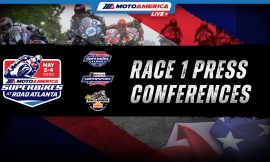 Video: Superbike, King Of The Baggers, And Supersport Race One Press Conferences From Road Atlanta