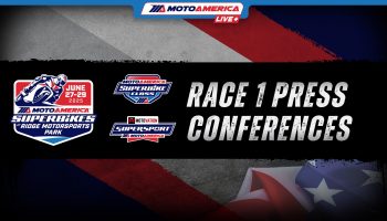 Video: Superbike And Supersport Race One Press Conferences From Ridge Motorsports Park