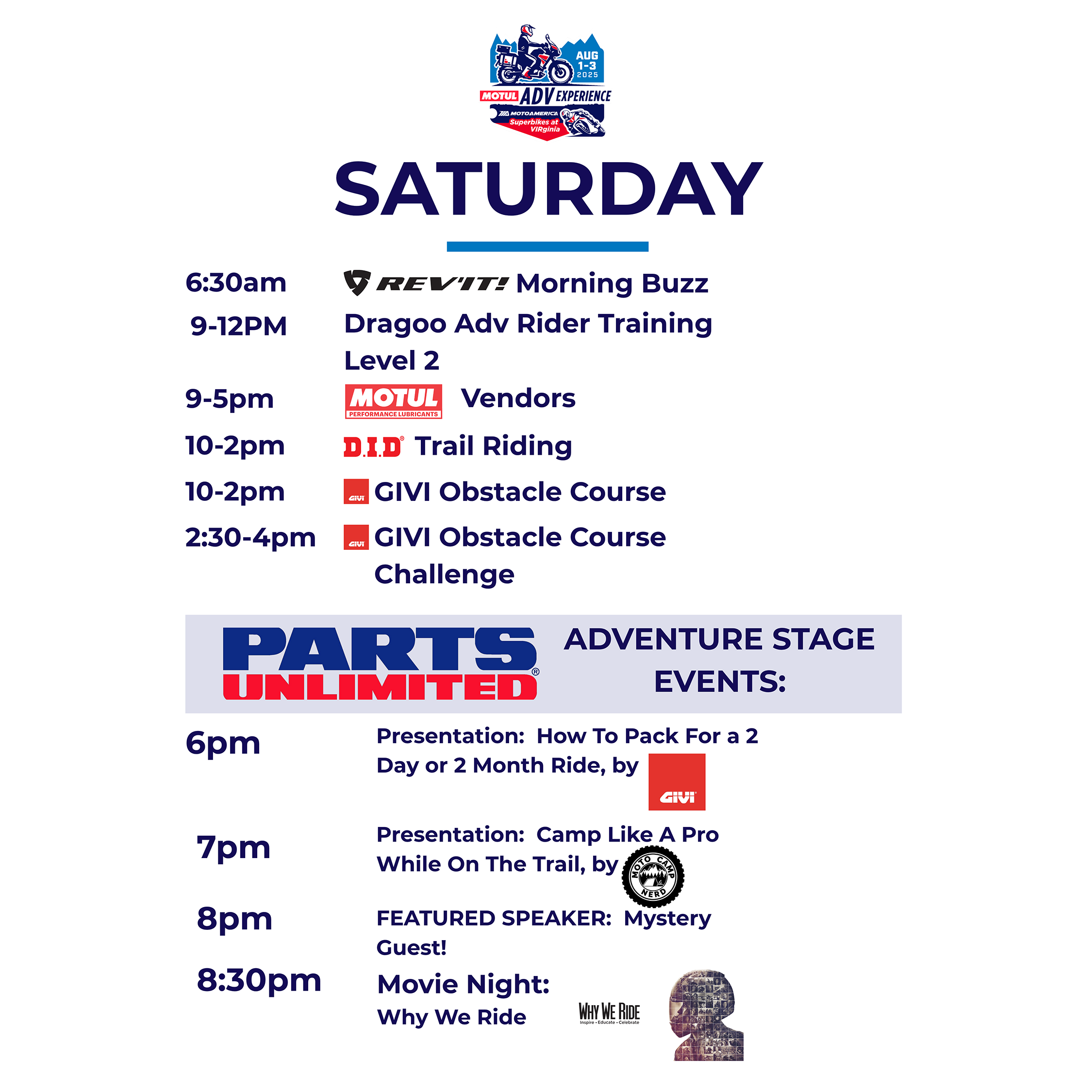 MOTUL ADV Experience_Sat Schedule copy