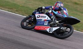 Americans Raymond & Correa Finish Well Inside The Top 10 In British Talent Cup At Thruxton