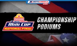 Video: Mission Mini Cup Championship Podium Celebrations From Road America’s Briggs & Stratton Motorplex