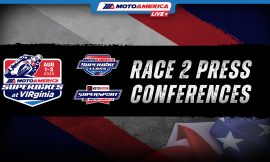 Video: Superbike And Supersport Race Two Press Conferences From VIRginia International Raceway