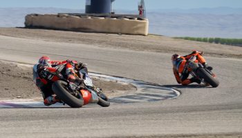 Herrin & De Keyrel Will Race OrangeCat Lightfighter V3-RH Electric Motorcycles In 2026 Super Hooligan Championship