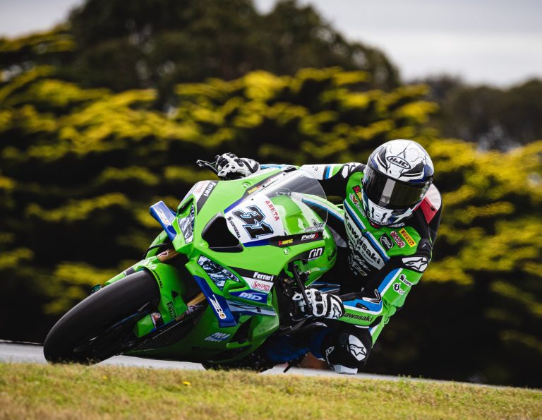 Read more about the article In His 200th World Superbike Race, Garrett Gerloff Equals His Best Result Thus Far With The Kawasaki WorldSBK Team