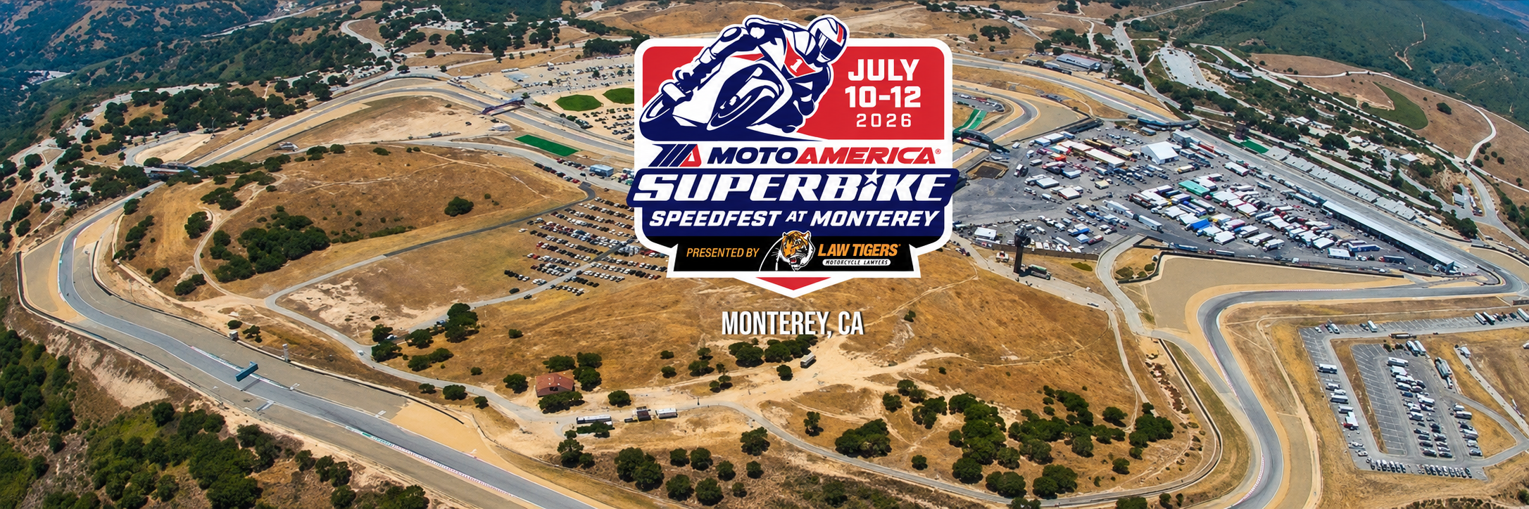 MotoAmerica Superbike Speedfest at Monterey Presented By Law Tigers event details